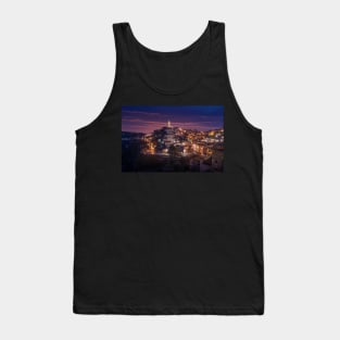 Matera, Basilicata, Italy at night Tank Top